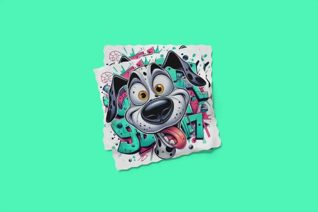 Chiffon lunette Chien