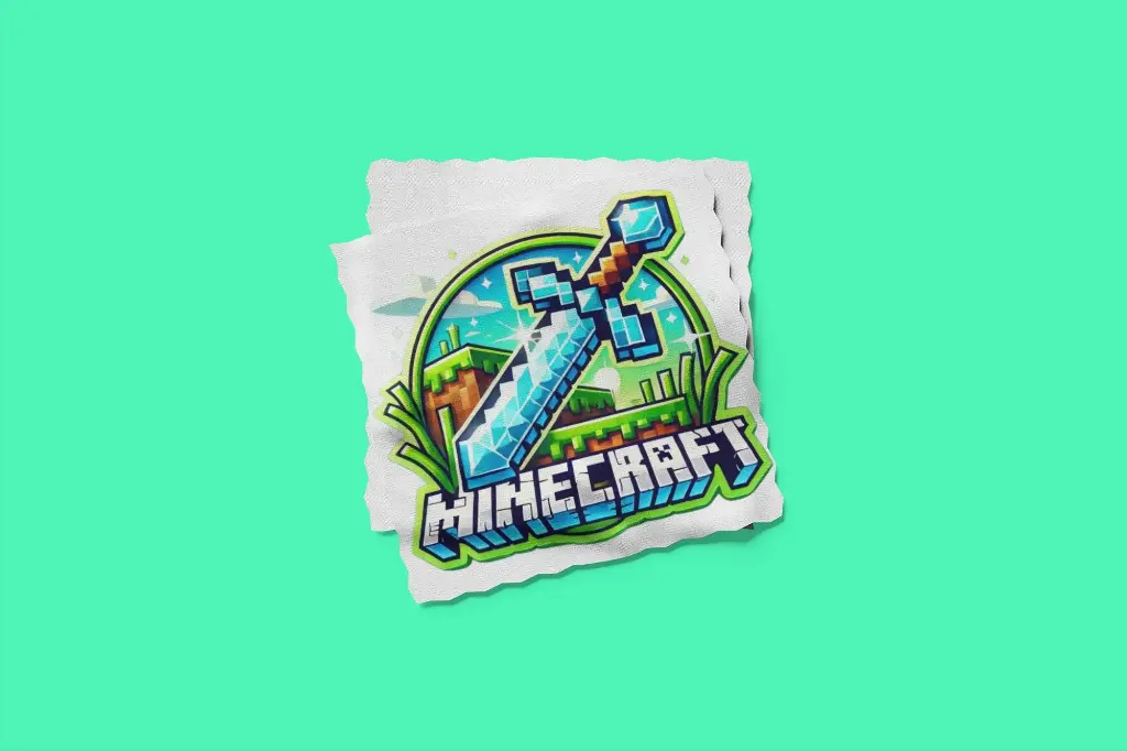 Chiffon lunette Minecraft