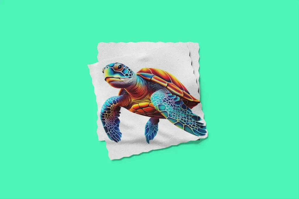 Chiffon lunette Tortue