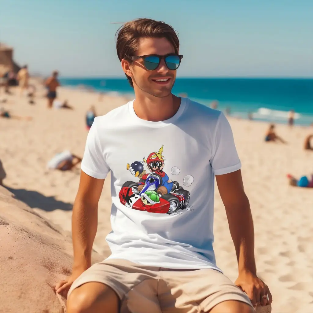 Tee-shirt Mario kart