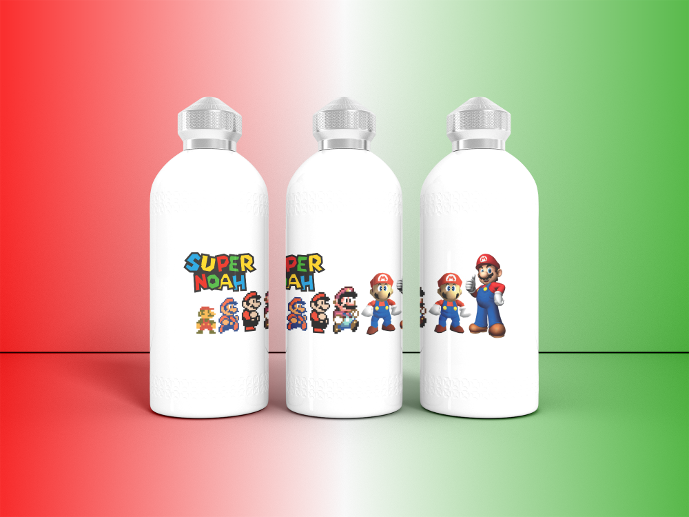 Gourde Super Mario (personnalisable)