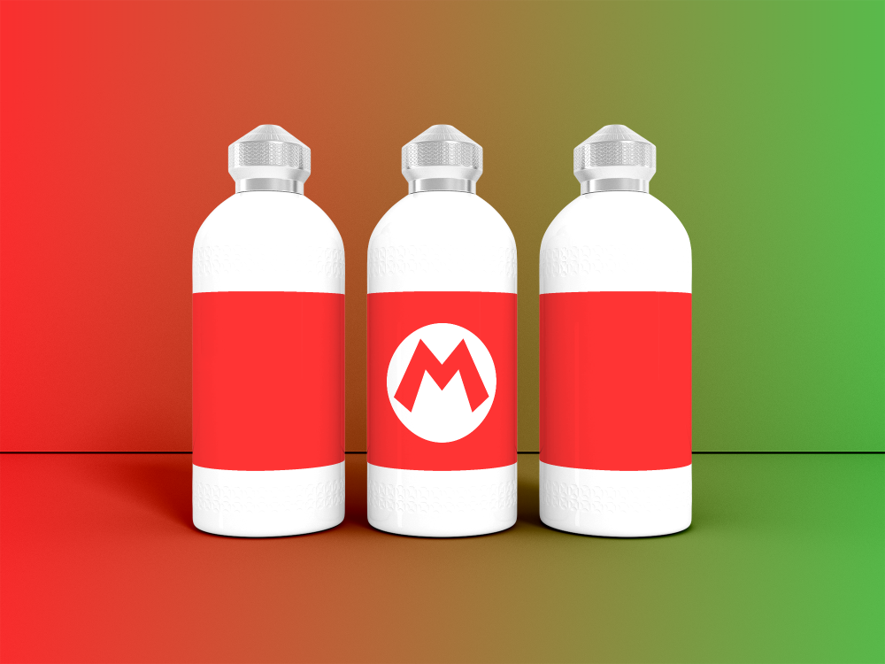 Gourde Mario & Luigi