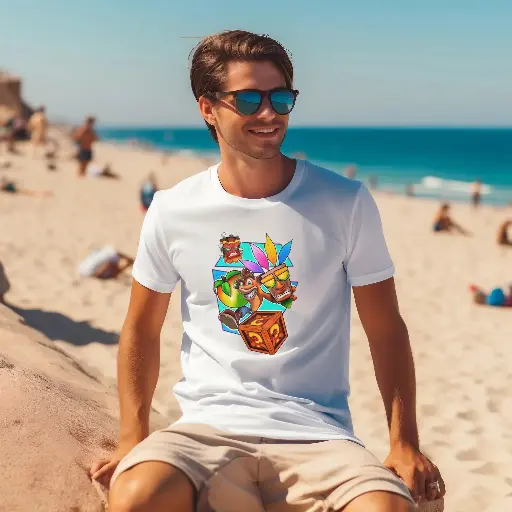 Tee-shirt Crash Bandicoot