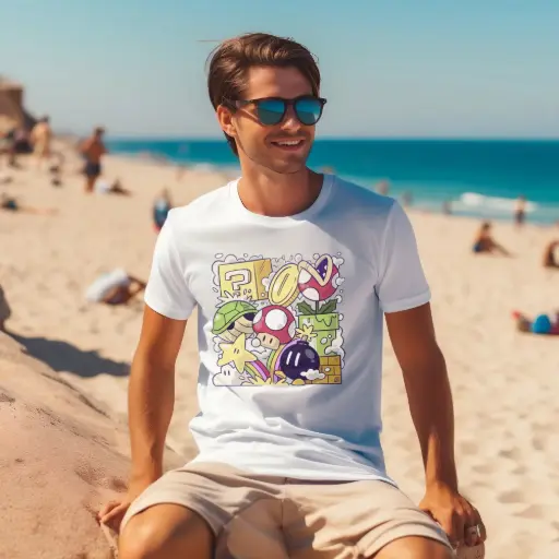 Tee-shirt Mario bros