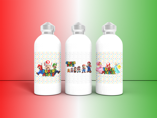 Gourde Super Mario (personnalisable)