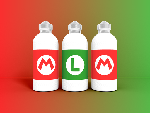 Gourde Mario & Luigi